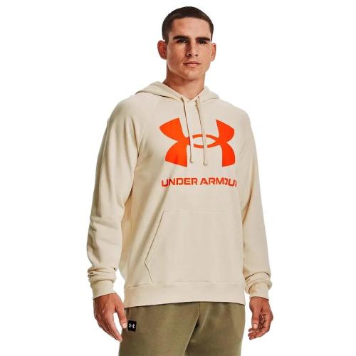 Poleron Under Armour Rival Big Hombre Beige