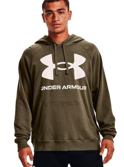 Poleron Under Armour Rival Big Hombre Verde