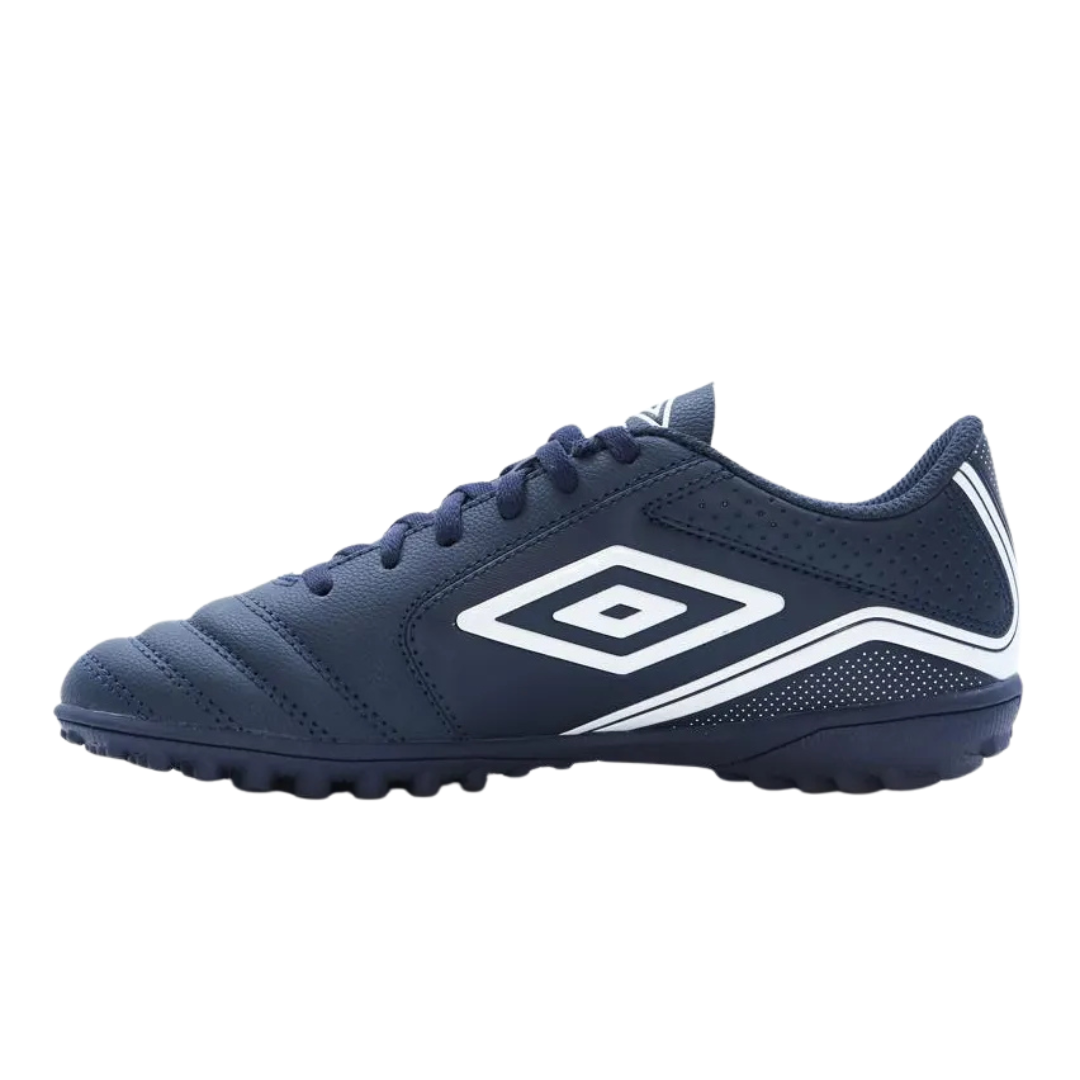 Zapatilla Fútbol Umbro Classico TF Junior Azul/Blanco