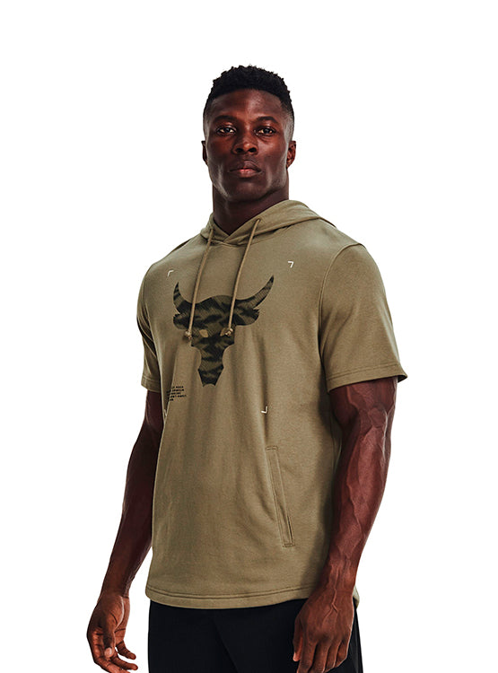 Poleron Under Armour The Rock Hombre Verde