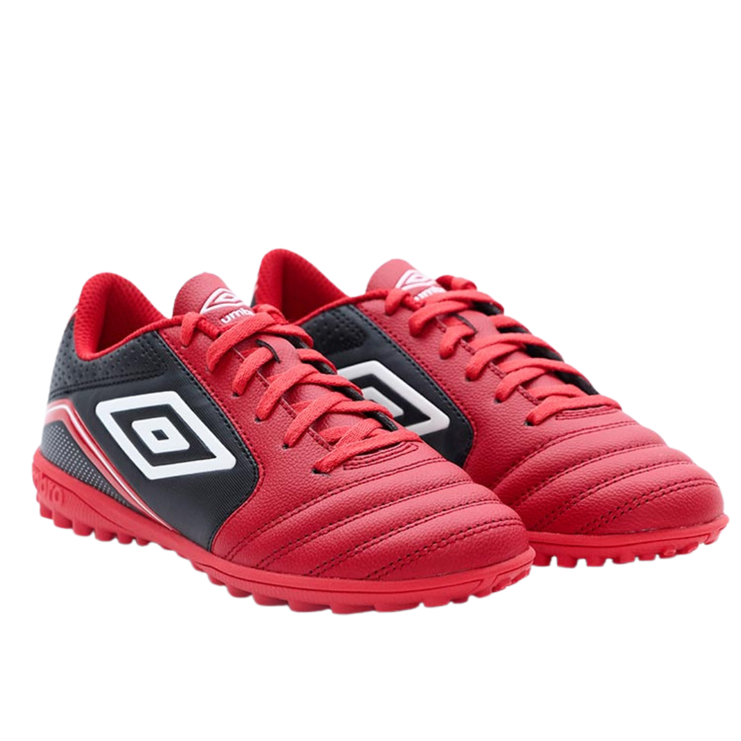 Zapatilla Fútbol Umbro Classico TF Hombre Rojo/Negro/Blanco