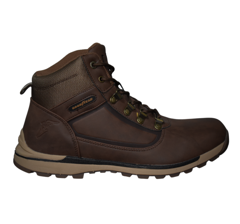 Zapatilla Goodyear Toez Hombre Café Oscuro
