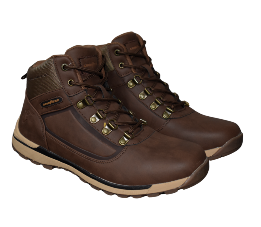 Zapatilla Goodyear Toez Hombre Café Oscuro