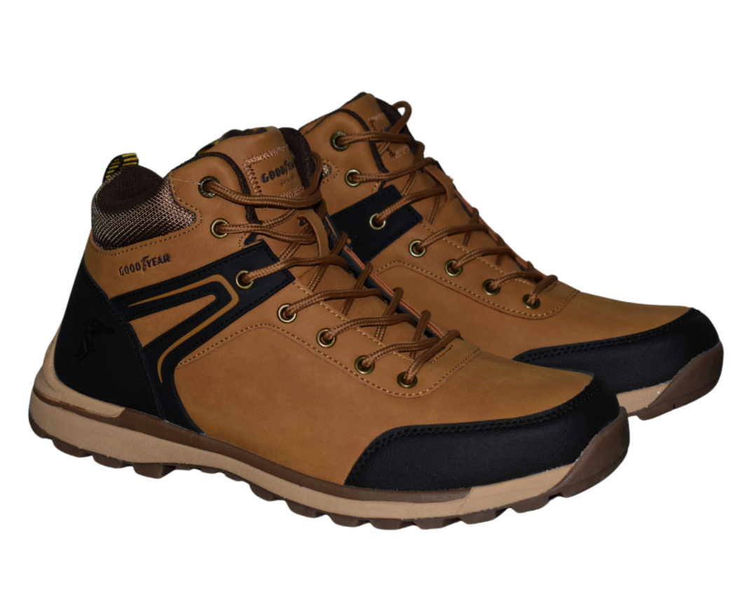 Zapatilla Goodyear Toez Hombre Café Claro