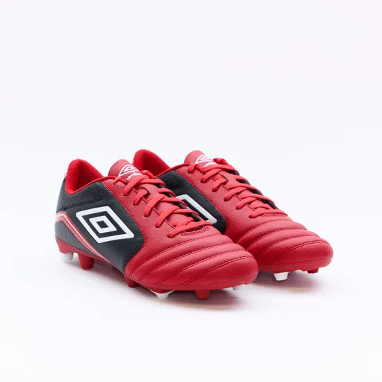 Zapatos Fútbol Umbro Classico FG Hombre Rojo/Negro/Blanco