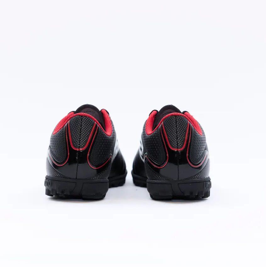 Zapatilla Fútbol Umbro Classico TF Hombre Negro/Blanco/Rojo