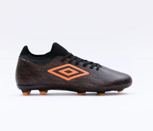 Zapatos Fútbol Umbro Classico FG Hombre Negro/Naranjo