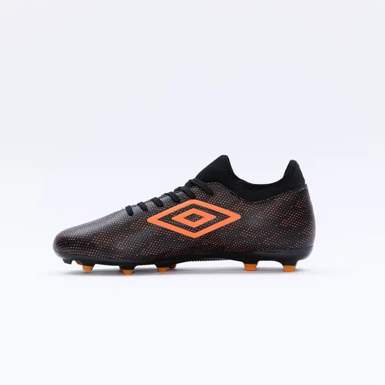 Zapatos Fútbol Umbro Classico FG Hombre Negro/Naranjo