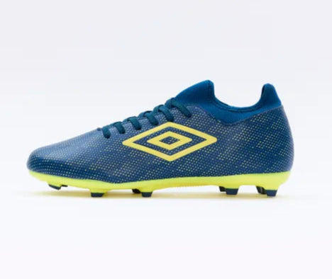 Zapatos Fútbol Umbro Velocce FG Hombre Azul/Lima