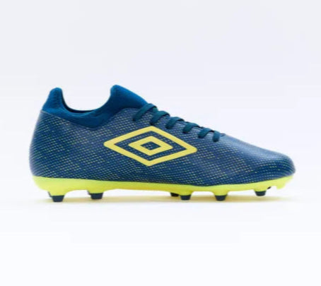 Zapatos Fútbol Umbro Velocce FG Hombre Azul/Lima