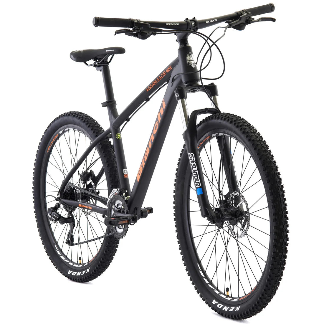 Bicicleta Bianchi Aggressor A27.5 TM Negro Semi Matte