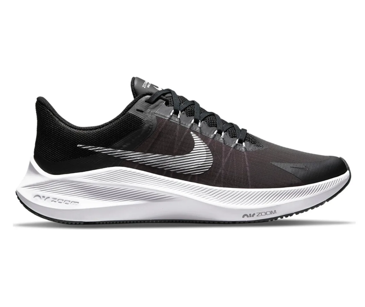 Zapatilla Nike Zoom Winflo 8 Hombre Negro/Blanco
