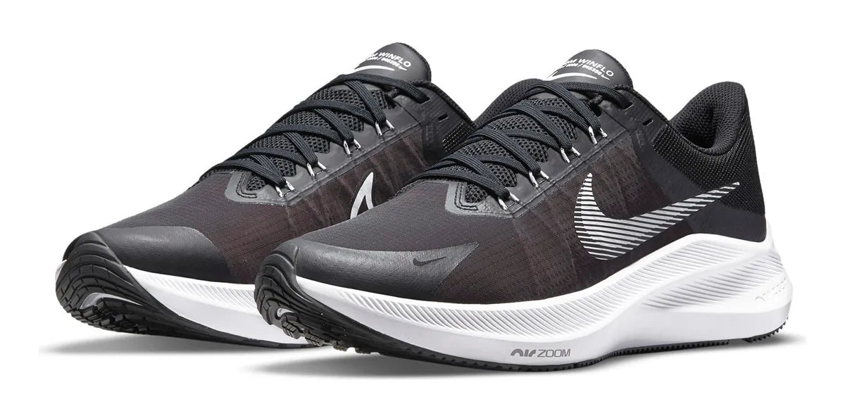 Zapatilla Nike Zoom Winflo 8 Hombre Negro/Blanco