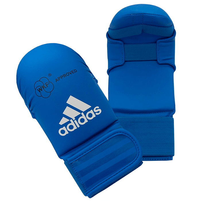 Guante Karate Adidas Garra Azul