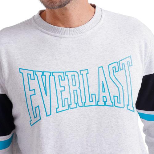 Poleron Everlast Crochet Hombre Gris