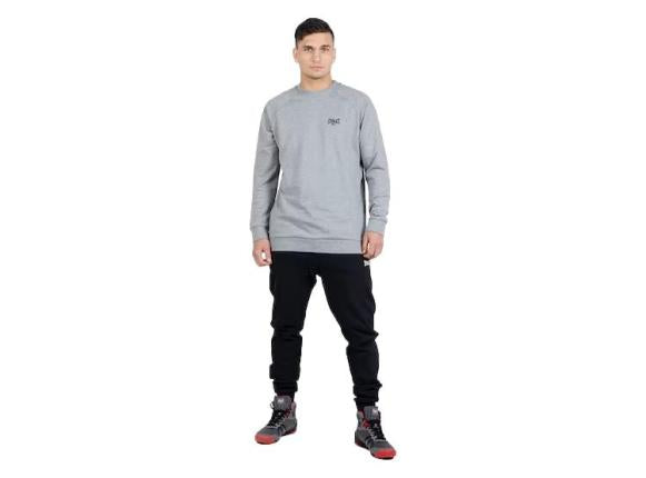 Poleron Everlast London Hombre Gris Melange