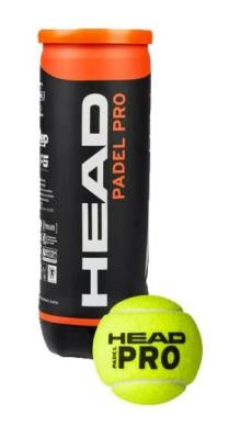 Pelotas Padel Head Mod 3B Pro Amarillo