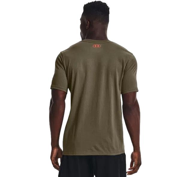 Polera Under Armour The Rock Hombre Verde