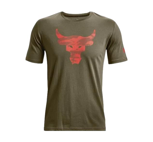 Polera Under Armour The Rock Hombre Verde