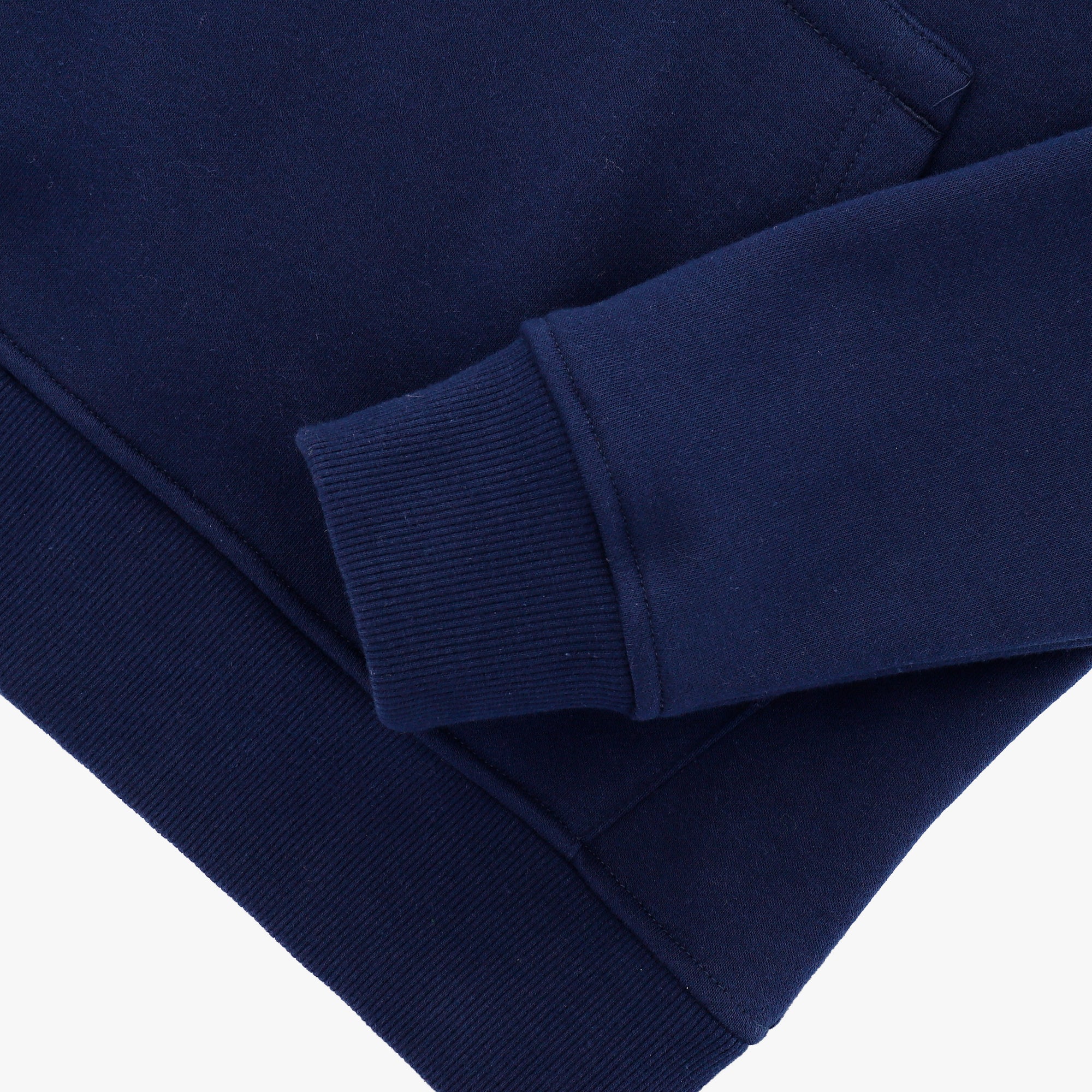 Poleron Reebok Small Logo Fleece Hombre Negro/Navy