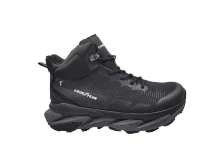 Botín Goodyear Street Hiker Juven Hombre Black