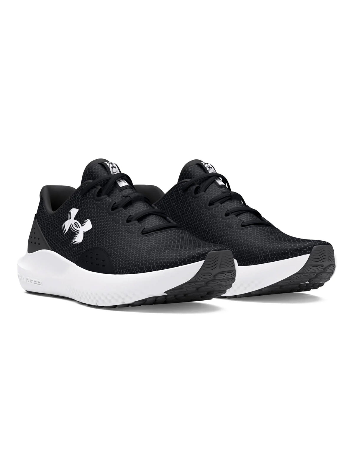 Zapatilla Under Armour Surge 4 Hombre Negro/blanco