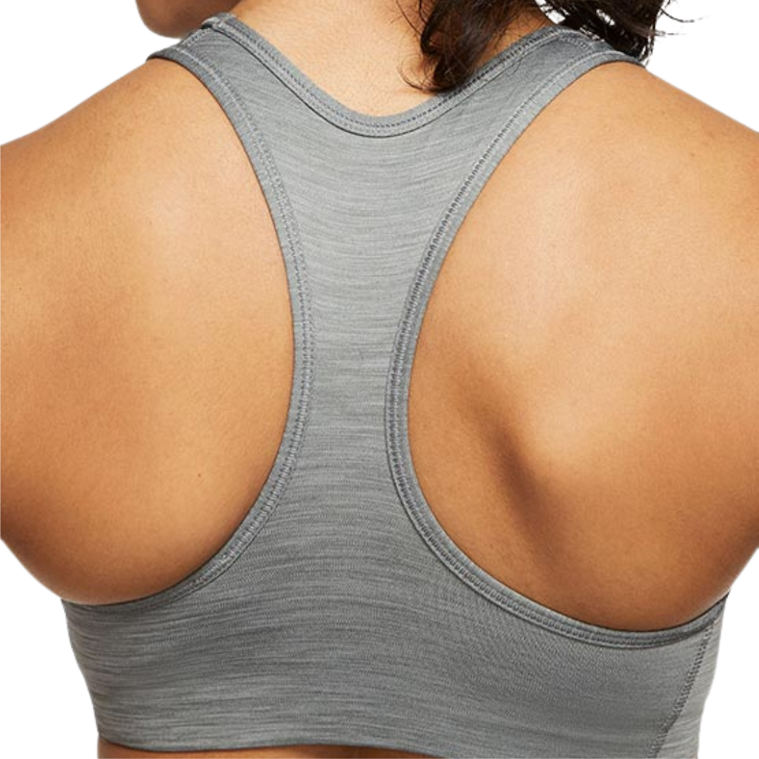 Peto Nike Swoosh Dri-Fit Mujer Gris