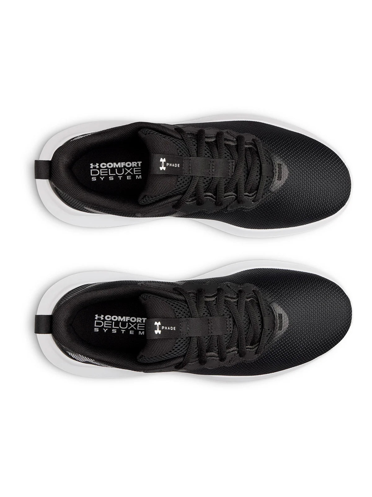 Zapatilla Under Armour Phade Rn 4 Hombre Negro/Azul