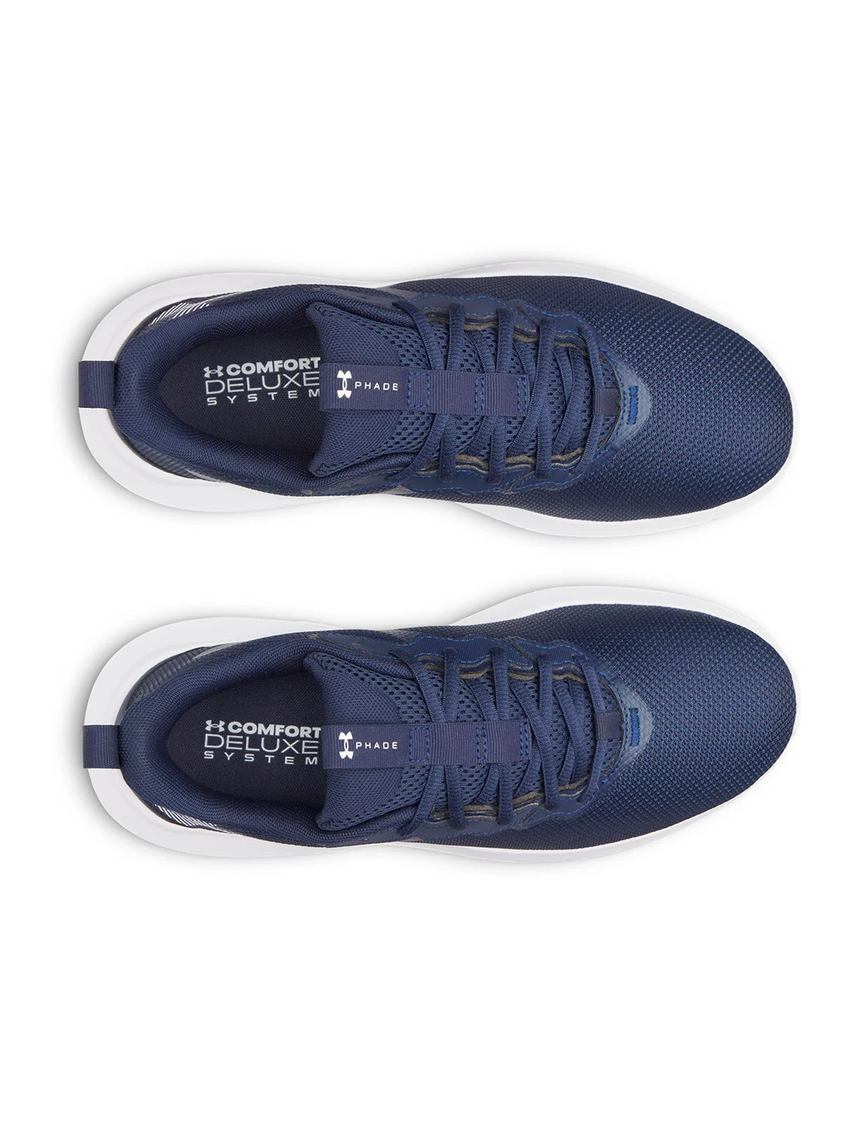 Zapatilla Under Armour Phade Rn 4 Hombre Negro/Azul
