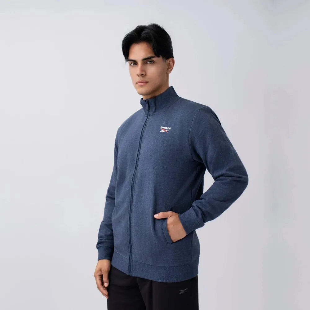Casaca Reebok Classics Smal Logo Hombre Negro/Navy