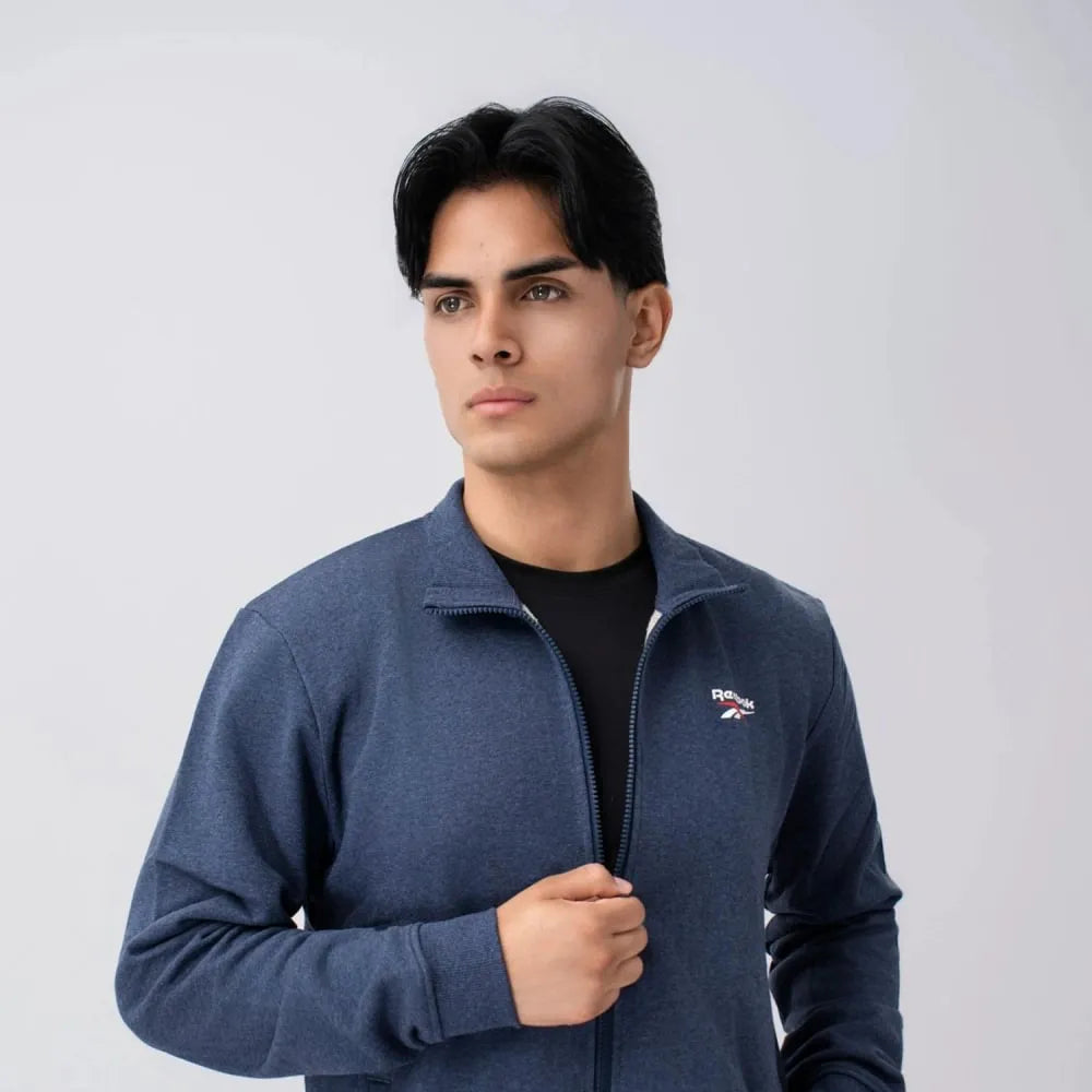 Casaca Reebok Classics Smal Logo Hombre Negro/Navy
