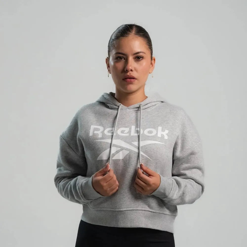Polerón Classics Big Logo Fleece Mujer Rosa/Negro