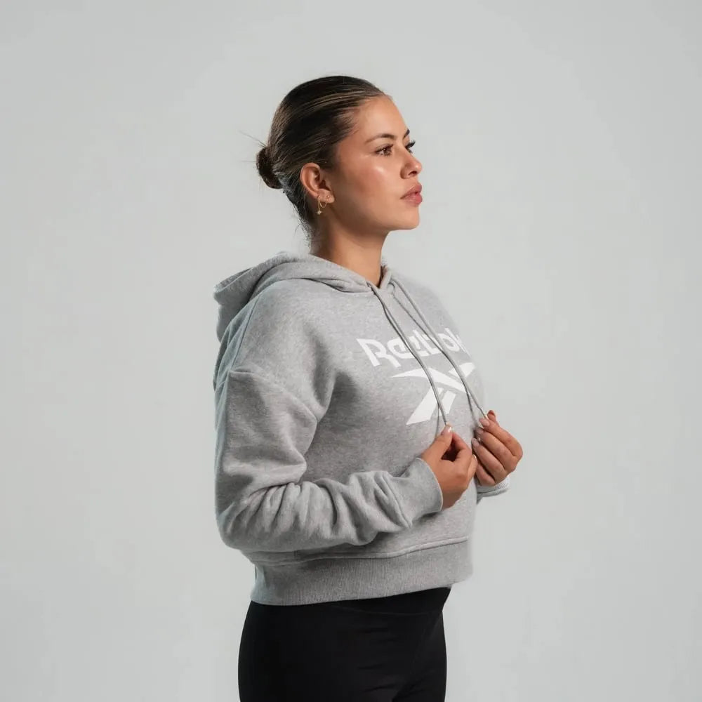 Polerón Classics Big Logo Fleece Mujer Rosa/Negro