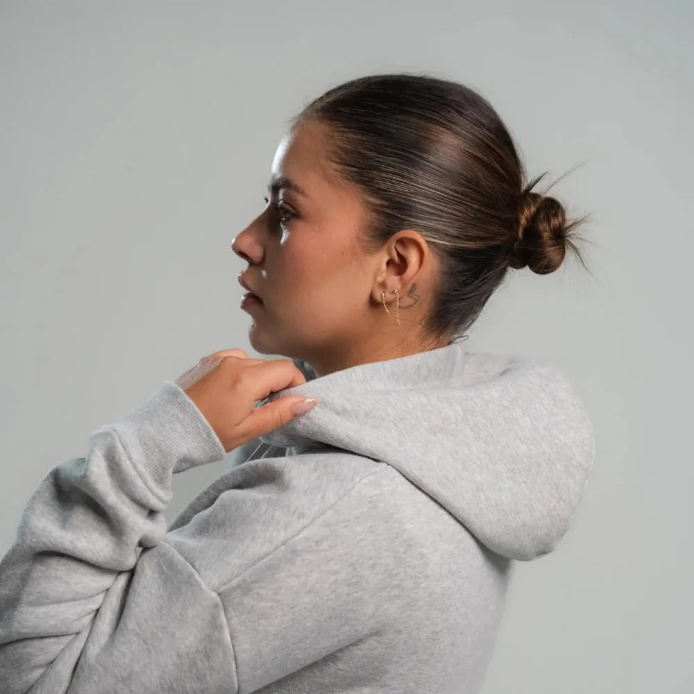Polerón Classics Big Logo Fleece Mujer Rosa/Negro