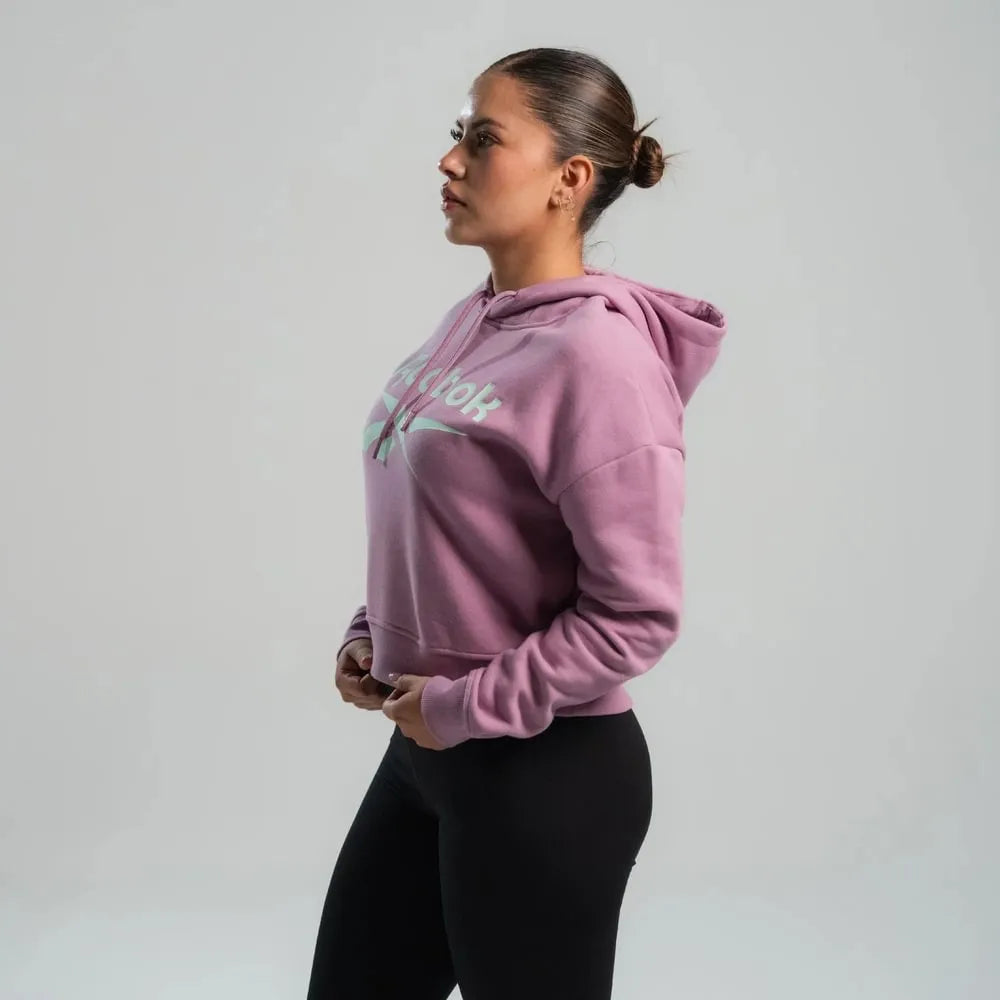 Polerón Classics Big Logo Fleece Mujer Rosa/Negro