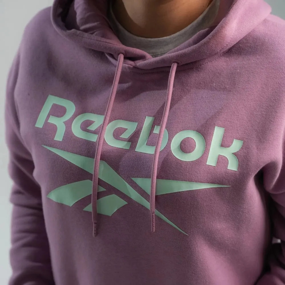 Polerón Classics Big Logo Fleece Mujer Rosa/Negro