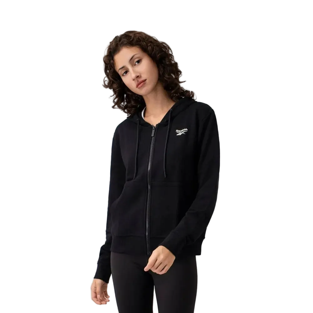 Polerón Reebok Classics Small Logo Mujer Navy/Negro