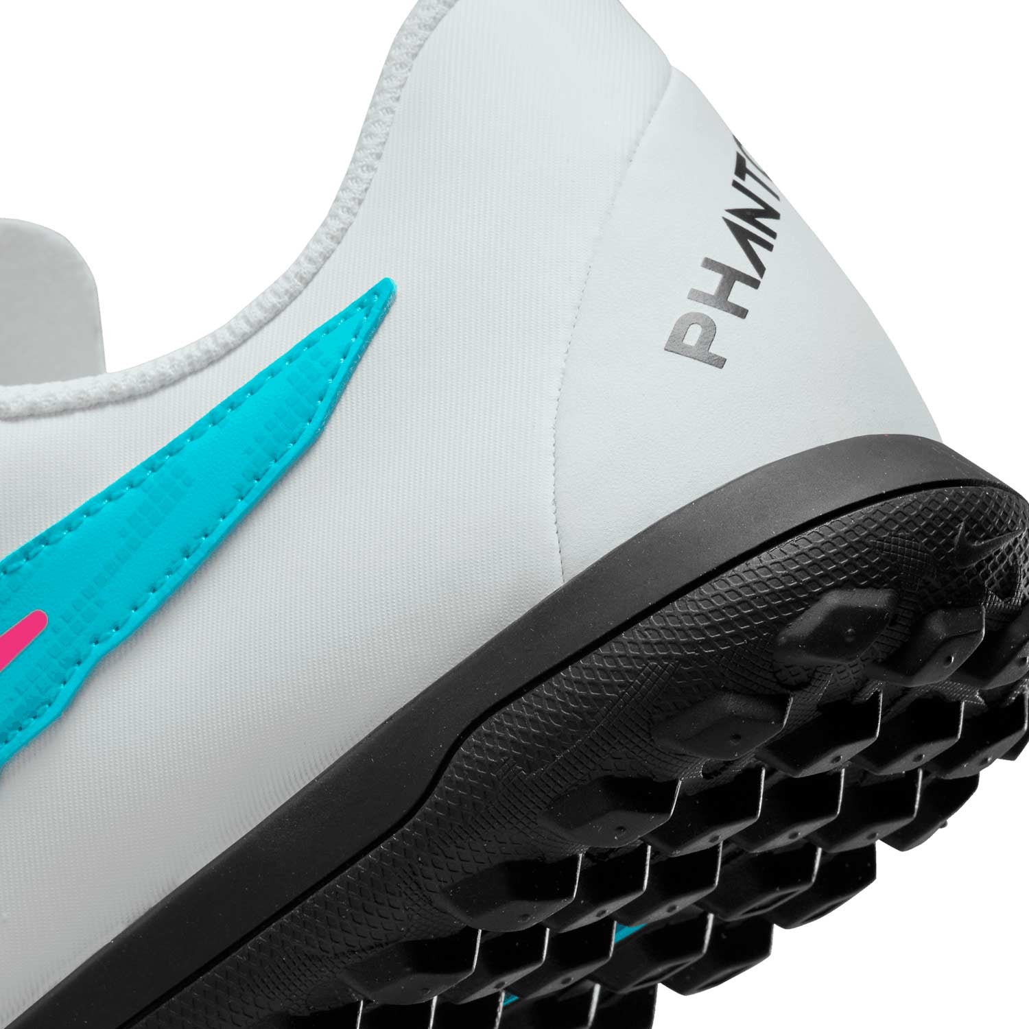 Zapatilla Nike Phantom GX Club TF Blanca/Celeste