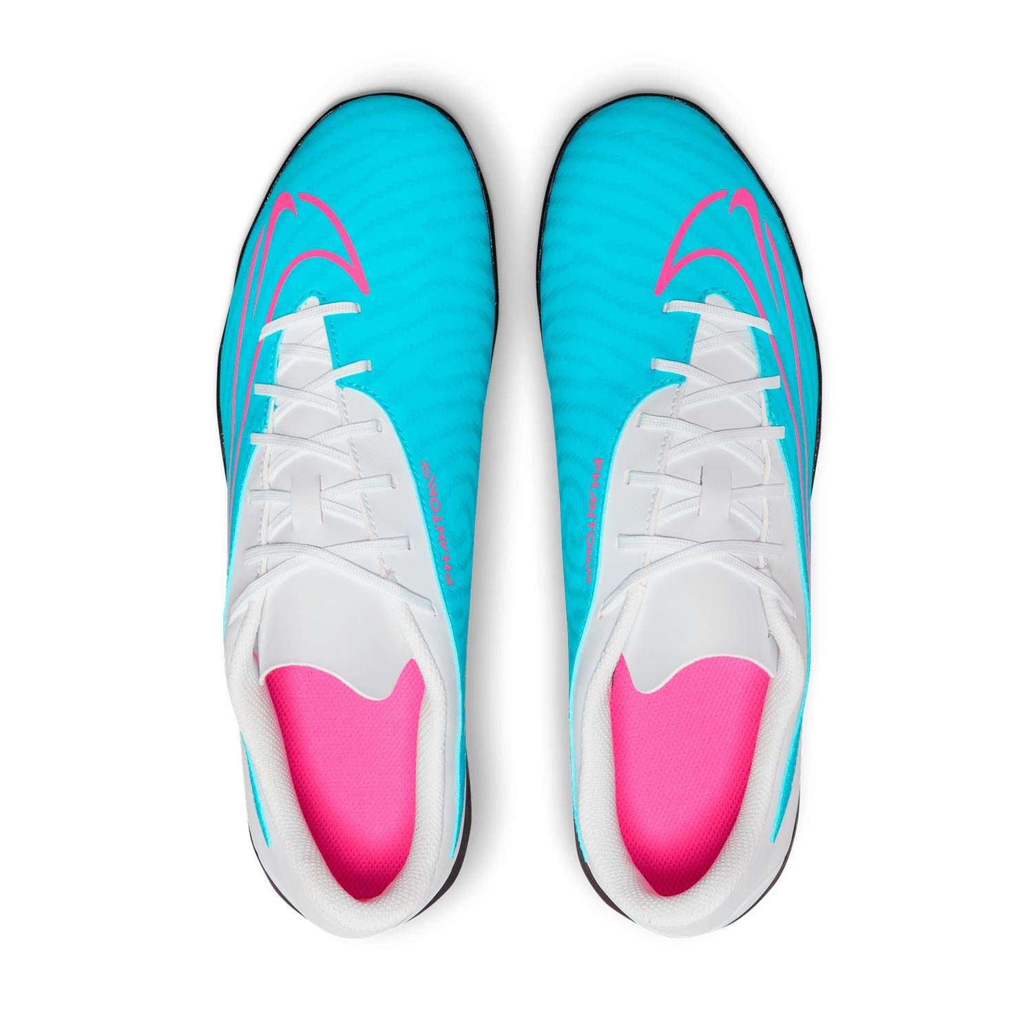 Zapatilla Nike Phantom GX Club TF Blanca/Celeste