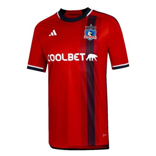 Camiseta Adidas Colo Colo Visitante 23 24 Hombre Rojo TODODEPORTES